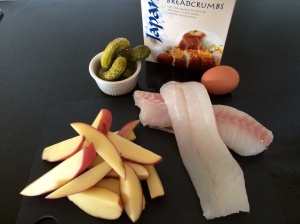 Fish and chip ingredients